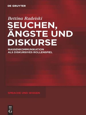 cover image of Seuchen, Ängste und Diskurse